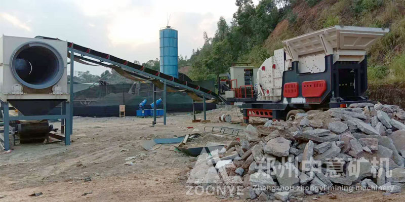 建筑垃圾粉碎機生產現(xiàn)場