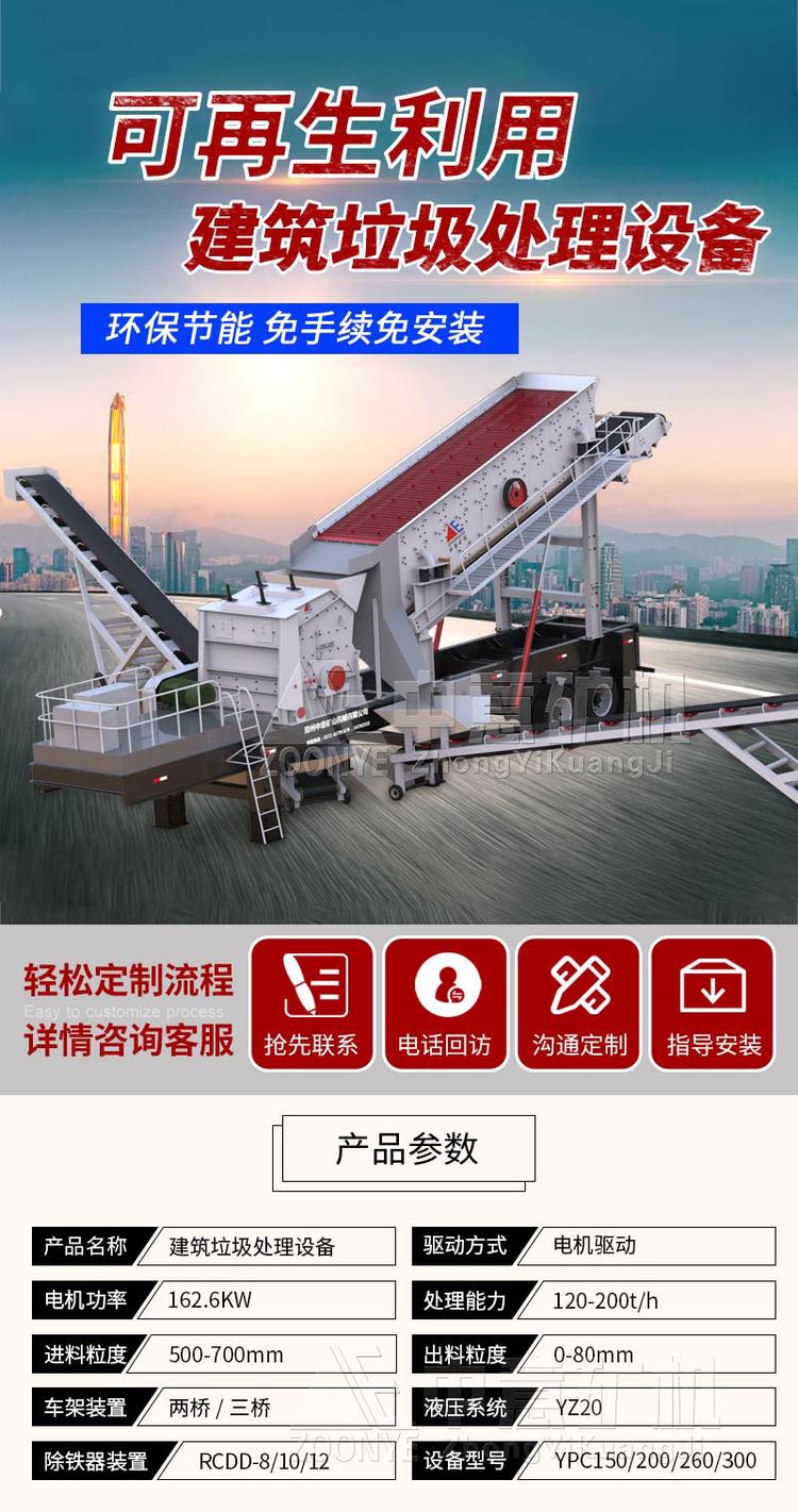 建筑渣土粉碎機